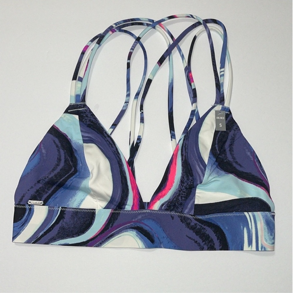 Victoria’s Secret Pink Bralette Triangle Unlined Bra Sport Bra. Size Small.NWT